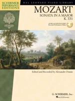 Piano Sonata in a Major, K.331 Book/Online Audio
