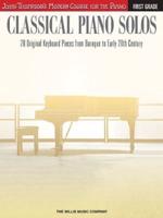 Thompson's Modern Course Classical Piano Solos First Grade Piano Book