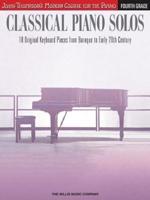 Thompson's Modern Course Classical Piano Solos Fourth Grade Piano Book