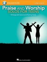Praise and Worship Solos for Teens, Low Voice
