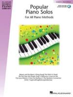 Hal Leonard Student Piano Lib Popular Piano Solos 2nd Ed Lvl 2 Bk/CD