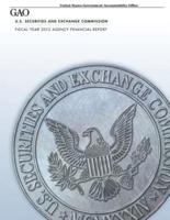 U.S. Securities and Exchange Commission Fiscal Year 2012 Agency Financial Report