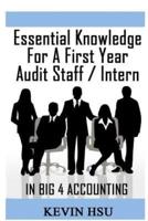 Essential Knowledge for a First Year Audit Staff/Intern in Big 4 Accounting