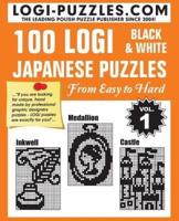 100 LOGI Black & White Japanese Puzzles