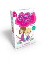 The Sparkle Spa Shimmering Collection Books 1-4 (Glittery Nail Stickers Inside!) (Boxed Set)