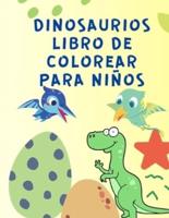 Dinosaurios Libro De Colorear Para Niños