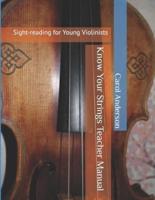 Know Your Strings Teacher Manual