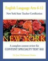 English Language Arts 6-12 New York State Teacher Certification