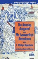 The Amazing Judgment / Mr. Laxworthy's Adventures