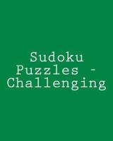 Sudoku Puzzles - Challenging