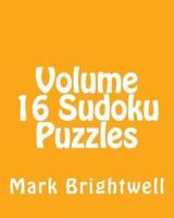 Volume 16 Sudoku Puzzles
