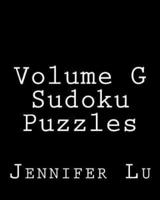 Volume G Sudoku Puzzles