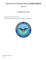 Department of Defense Manual DoDM 1348.33 Volume 1 November 23, 2010 Manual for Military Decorations and Awards
