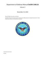 Department of Defense Manual DoDM 1348.33 Volume 3 November 23, 2010 Manual of Military Decorations and Awards