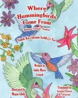 Where Hummingbirds Come From Bilingual Turkish English