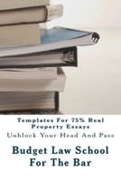 Templates For 75% Real Property Essays