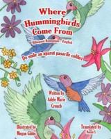 Where Hummingbirds Come From Bilingual Romanian English