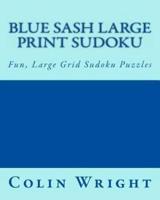 Blue Sash Large Print Sudoku
