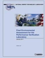 Final Environmental Assessment for the Performance Verification Laboratory (Doe/EA-1837)