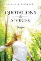 Quotations & Stories: Thoughts