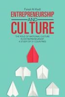 Entrepreneurship and Culture: The Role of National Culture in Entrepreneurship: A Study of 51 Countries