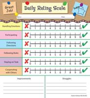 Daily Rating Scale Notepad