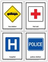 Survival Signs and Symbols Learning Cards