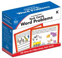 Task Cards: Word Problems, Grade K