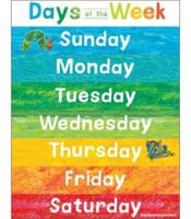 World of Eric Carle™ Days of the Week Chart