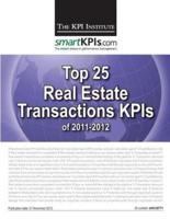 Top 25 Real Estate Transactions Kpis of 2011-2012