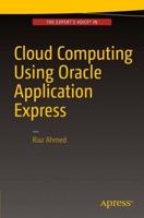 Cloud Computing Using Oracle Application Express