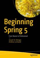 Beginning Spring 5 : From Novice to Professional