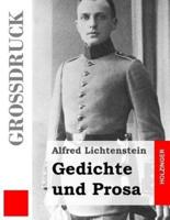 Gedichte Und Prosa (Grossdruck)