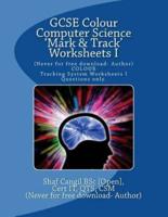 GCSE Colour Computer Science 'Mark & Track' Worksheets I