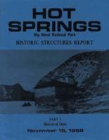 Hot Springs Big Bend National Park Historic Structures Report