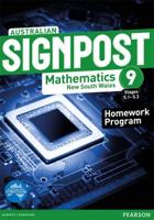 Australian Signpost Mathematics New South Wales 9 (5.1-5.3) Homework Program