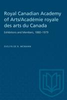 Royal Canadian Academy of Arts/Académie Royale Des Arts Du Canada