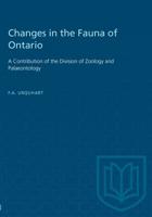 Changes in the Fauna of Ontario
