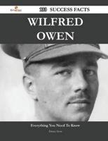 Wilfred Owen 133 Success Facts - Everything You Need to Know About Wilfred