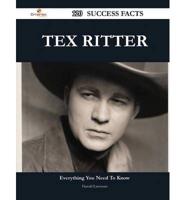 Tex Ritter 120 Success Facts - Everything You Need to Know About Tex Ritter