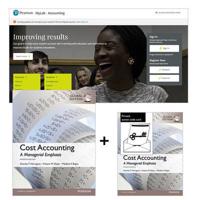 Value Pack Cost Accounting Global Edition + MyLab Accounting With eText