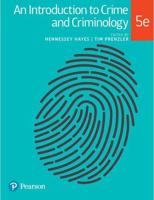 An Introduction to Crime and Criminology