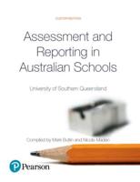 Assessment and Reporting in Australian Schools (Custom Edition)