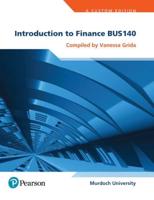Introduction to Finance BUS140 (Custom Edition)