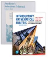 Introductory Mathematical Analysis for Business, Economics, and the Life and Social Sciences + Student's Solutions Manual