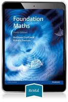 Foundation Maths eBook - 180 Day Rental