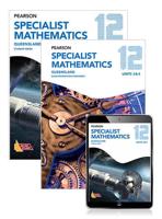 Pearson Specialist Mathematics Queensland 12 Student Book, eBook and Exam Preparation Workbook