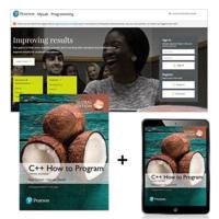 C++ How to Program (Early Objects Version), Global Edition + MyLab Programming With eText