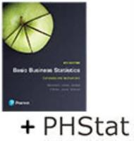 Basic Business Statistics + PHStat Access Kit for Statistics