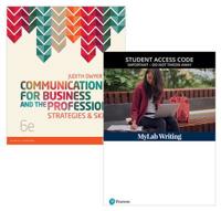 Communication for Business & The Professions + MyLab Writing